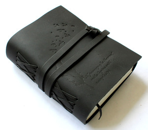 Cuaderno de cuero con logotipo personalizado, estilo vintage de lujo, diario personalizado de tapa dura para tomar notas, regalo para negocios. - Product Image 5