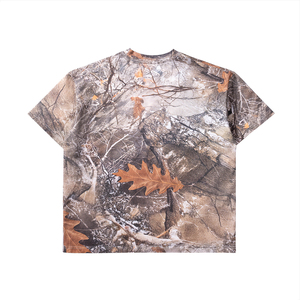 OEM ODM Men's <b>Camouflage</b> Sublimation <b>T</b>-<b>Shirt</b> Short Sleeve O-Neck Tee Custom Yellow Text Graphic Top Manufacture Custom Logo - Product Image 2