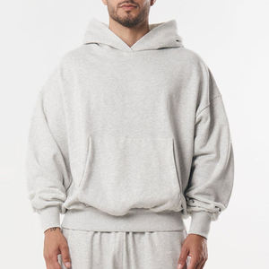 Survêtements de haute qualité avec logo personnalisé, coupe ample, légers, en coton, molleton 400-450 g/m², ensembles sweat à capuche et jogging pour hommes - Product Image 2
