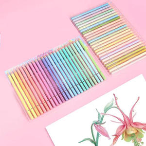 Set di Matite Colorate 50 Colori Macaron <span class=keywords><strong>Pastello</strong></span> <span class=keywords><strong>a</strong></span> Mina Morbida per Sfumature Lisce, Ideale per Colorare, Disegnare e Schizzi - Product Image 4