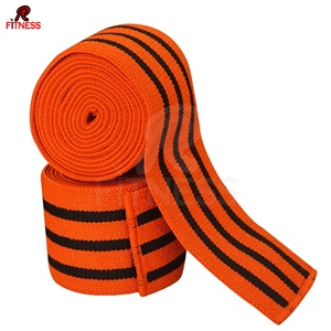 Bandes de genou pour la musculation, en néoprène respirant, élastiques, robustes, personnalisées, très vendues, unisexes, pour la salle de sport - Product Image 1