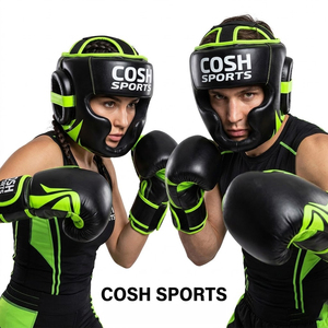 Fabricant OEM/ODM de casques de boxe professionnels – Casque de sparring haute protection pour MMA et boxe - Product Image 1