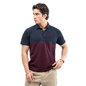 Camisas Casuales para Hombre, Tejido de Punto Suave, Diseño Ligero y Transpirable, Mezcla de Poliéster y Algodón, Manga Corta con Botones - Product Image 5