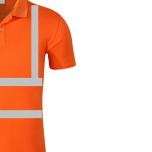 Customized Logo Wholesale Security <b>Construction</b> Shirts Clothing Reflective Polo Safety T-Shirt for Work Uniforms - Product Image 2