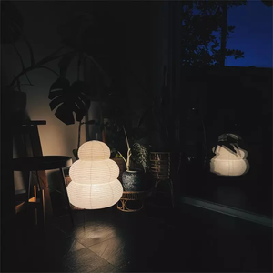 <span class=keywords><strong>Lampe</strong></span> en papier de riz, lampes de chevet pour salon, lanterne en papier, décoration japonaise, <span class=keywords><strong>lampe</strong></span> Akari Noguchi avec interrupteur à bouton - Product Image 4