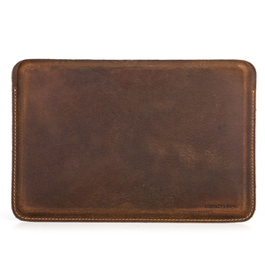 Genuine Leather Tablet Sleeve Tablet Pouch Soft Protective Case for Tablet Business Travel Tablet Case Leather - Product Image 5