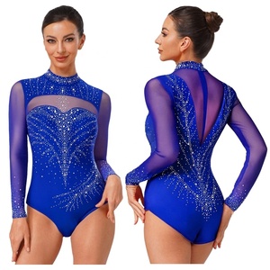 Combinaison <span class=keywords><strong>de</strong></span> mode pour femmes Justaucorps <span class=keywords><strong>de</strong></span> performance Tenues <span class=keywords><strong>de</strong></span> <span class=keywords><strong>gymnastique</strong></span> <span class=keywords><strong>artistique</strong></span> Compétition Spectacles sur scène Costume <span class=keywords><strong>de</strong></span> danse contemporaine - Product Image 2