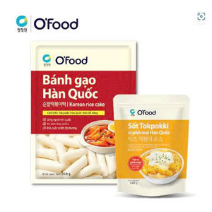 ซอสชีสต๊อกป๊อกกี้เกาหลี O'food 120 กรัม – ซอสเค้กข้าวรสชีสเค็ม อาหารเกาหลีสำเร็จรูปพร้อมปรุง ขายส่งแบบ OEM - Product Image 2