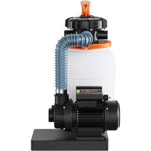 Pompa Filtro a Sabbia da 10 Pollici per Piscine Fuori Terra 1585 GPH 0.33 HP, Set Combinato di Pompe e Filtri per Piscina con Sistema a 6 Vie - Product Image 3