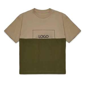 Camiseta de Cuello Redondo para Niños con Costuras Resistentes, Ropa Escolar para Uso Diario, Ropa Deportiva, Ropa Elegante, Suministro al por Mayor - Product Image 1