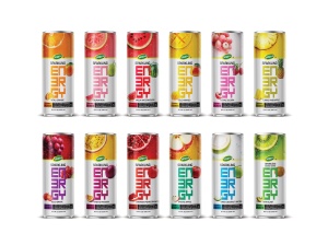 Sparkling Energy Vital Orange Flavour 250ml Canned <b>Beverage</b> Sacs OEM Private Label Ready to Drink 24 Pack - Product Image 2