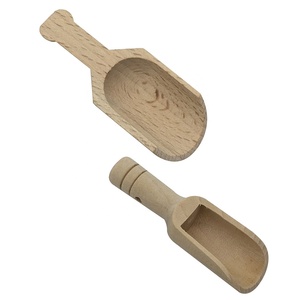 Natural Wooden Country Design Eco-Friendly Scoop for Rice Coffee Tea Flour Grain Salt Spice <b>Measuring</b> Kitchen Serving <b>Spoon</b> - Product Image 4