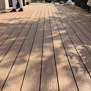 Fabricant chinois de terrasses en WPC de haute qualité, terrasses en bois composite 3D pour l'extérieur, utilisation pour piscine, jardin, <span class=keywords><strong>terrasse</strong></span>, revêtement de sol en WPC - Product Image 4