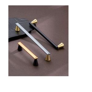 Tiradores y pomos modernos de metal para cajones, tiradores de cocina en oro rosa, tiradores para muebles - Product Image 4