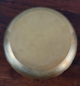 Handmade Serving Brass color Aluminum metal <b>Decorative</b> <b>Plate</b> Trays Plated Finished Hotel Serving Tray Home and Table Decoration - Product Image 3
