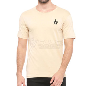Camisetas para Hombre de Fabricación Pakistaní, 100% Algodón, Ligeras, Transpirables, de Secado Rápido, Manga Corta, Color Sólido, MOQ Bajo - Product Image 1