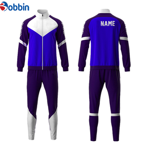 Conjunto Deportivo de Alta Calidad para Hombre, Estampado, Informal, para Fútbol, Running, con Cuello Alto, Transpirable - Product Image 3