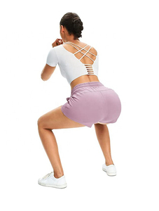 Pantalones Cortos Deportivos Casuales de Verano para Mujer, Talla Grande, Hechos a Medida, Cómodos y Transpirables, Cintura Elástica, de Alta Calidad y Secado Rápido - Product Image 4