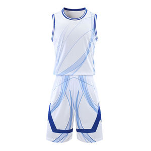 OEM Custom Basketball Jersey <b>Set</b> Adult Breathable Uniform Team Sportswear Wholesale - Product Image 1