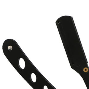 Navajas de Afeitar Rectas para Hombre, Navaja de Afeitar Profesional de Acero Inoxidable, Herramienta de Afeitado, Cuidado de la Barba, Uso en Salón - Product Image 2