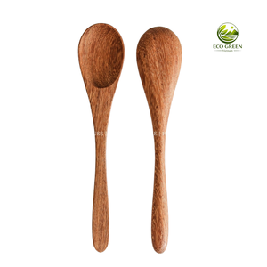 Juego de espátulas de madera de acacia premium de 3 piezas, utensilios de cocina resistentes al calor, espátula ranurada, utensilios de cocina antiadherentes, logotipo personalizado - Product Image 6