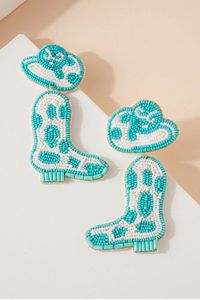 Pendientes de Cuentas Hechos a Mano al por Mayor, Pendientes Bordados Multicolores para Mujer, Accesorios de Moda al Mejor Precio - Product Image 4