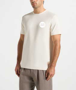 เสื้อยืดคอริบเนื้อหนัก 300gsm ผ้าฝ้าย 100% สตรีทแวร์ สำหรับผู้ชาย ขายส่ง - Product Image 2