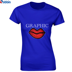 T-shirt personnalisé pour femme, t-shirt uni pour femme, impression personnalisée, 100% coton, t-shirts vierges, t-shirts graphiques pour femme - Product Image 5