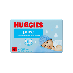 Toallitas Húmedas para Bebé Pure Baby, Paquete de 18, 1008 Toallitas, 99% Agua Pura, Sin Fragancia, Ecológicas, Envueltas Individualmente, Limpieza Suave - Product Image 1