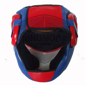 Protège-tête de boxe en cuir de qualité supérieure avec design personnalisé, protection réglable, en stock - Product Image 4