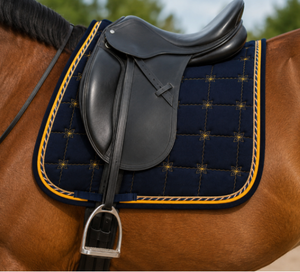Horse Saddle Pad | Breathable <b>Equestrian</b> Saddle Cloth | Dressage & Jumping Premium Horse Riding Pad Wholesale - Product Image 4