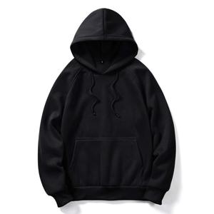 Sweat à capuche OEM pour homme, coupe oversize, en molleton de coton, haute qualité, avec impression en relief personnalisée, style survêtement, en molleton bouclette, vierge - Product Image 4