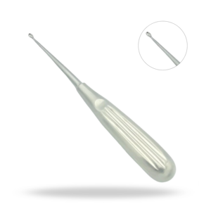 Cureta ósea Volkman de 6.75 pulgadas (17 cm), instrumento quirúrgico ortopédico para desbridamiento y curetaje óseo - Product Image 1