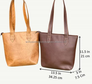 Sac à main fourre-tout en cuir véritable pour femmes de fabricant le plus vendu sac à bandoulière quotidien de grande capacité pour le bureau, les voyages et l'utilisation décontractée - Product Image 2