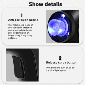 High Quality Portable Blue Light Salon Fogger Rechargeable Electric Disinfection Machine for Home and Outdoor Hotel Use - Product Image 5