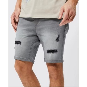 Asturbanwear Factory <b>Cheap</b> Price Men's Denim Jeans Shorts Comfortable Mid Waist Customized 100% Cotton Waterproof Breathable - Product Image 1