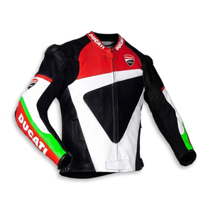 Men’s Rucati Cowhide Leather <b>Racing</b> <b>Jacket</b>/Chaqueta MotoCP Style CE Level 2 Armor Motorcycle Track Riding Protective Gear CE - Product Image 2
