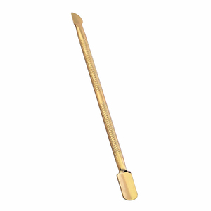 Pousse-ongles double extrémité en acier inoxydable pour la beauté et le soin professionnel, outil professionnel de préparation des ongles - Product Image 2