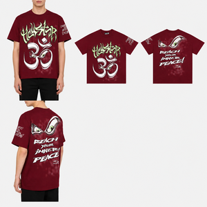 T-shirt noir à manches courtes pour homme, coupe oversize, 100% coton jersey, col rond, écologique et respirant, style streetwear. - Product Image 4
