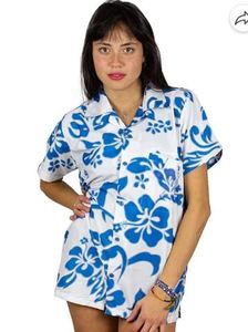 Camisa elegante para mujer, blusa chic de manga corta para fiesta, talla grande, holgada, cómoda y con estilo a bajo precio. - Product Image 5