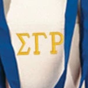กระเป๋าผ้าแคนวาส Sigma Gamma Rho ลายตัวอักษรกรีก 1 สี สำหรับผู้หญิง ใช้สำหรับช้อปปิ้ง สะพายไหล่ ใช้ซ้ำได้ เหมาะสำหรับการเดินทางไปเรียนมหาวิทยาลัย - Product Image 5