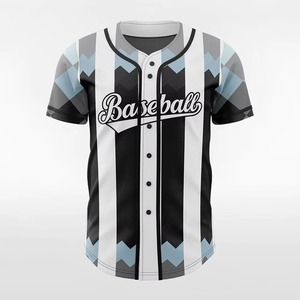 High Quality Best Quality Cheap Price Baseball Jersey 100% Polyester Fabric Breathable Sportswear Club Baseball Jerseys for Men - Product Image 1