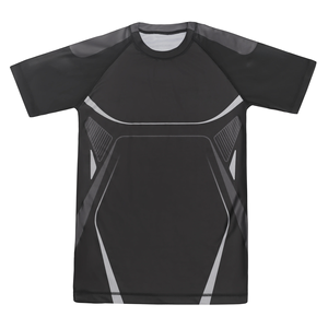 Camiseta de Compresión Rashguard para Hombre, Manga Larga, 220g, Impresión Digital Completa, Sin Gi, para BJJ y MMA, con Logotipo Personalizado de Surf, Protección Solar - Product Image 4