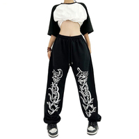 Pantalon de jogging décontracté pour femme, taille mi-haute, respirant, imprimé sur mesure, avec logo personnalisé, 100% coton, idéal pour l'été