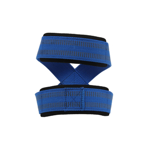 Sangle de poignet personnalisée en forme de 8, professionnelle, en coton et néoprène, écologique, pour haltérophilie, haute élasticité, fermeture à pression, élégante et portable - Product Image 6