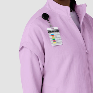Uniforme Médico Personalizado Antiarrugas e Impermeable, Traje de Enfermera Elástico con Cuello Redondo, Chaqueta de Enfermería para Hospital - Product Image 2