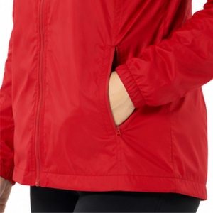 <b>Women</b> Hooded Windbreaker <b>Jacket</b> Premium Waterproof Windproof Lightweight Comfortable Durable Smooth Front Zipper Closure - Product Image 6