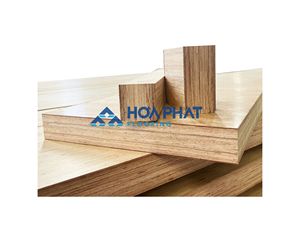 Hoa Phat Flooring - Madera Contrachapada de Chapa de Caucho de 28 mm, Grado E1 A2, Sin Acabado, Decoración de una Cara, para Uso en Interiores y Muebles - Product Image 1