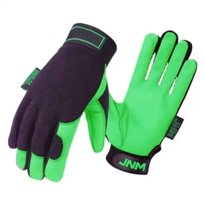 Gants de sécurité en cuir de chèvre pour travaux légers industriels, assemblage et construction, protection des mains pour travaux industriels - Product Image 3