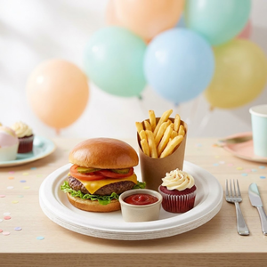 Platos Biodegradables de Bagazo al por Mayor |   Platos Desechables Ecológicos de Pulpa de Caña de Azúcar para Fiestas, Catering y Uso Diario, Suministro al por Mayor - Product Image 2